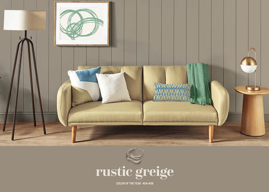Dutch Boy's 2023 paint color of the year Rustic Greige